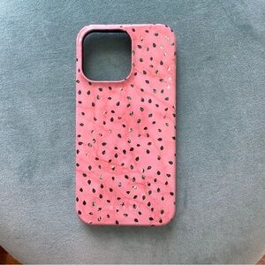 Burga iPhone 15 Pro Max Pink Watermelon Design Phone Case